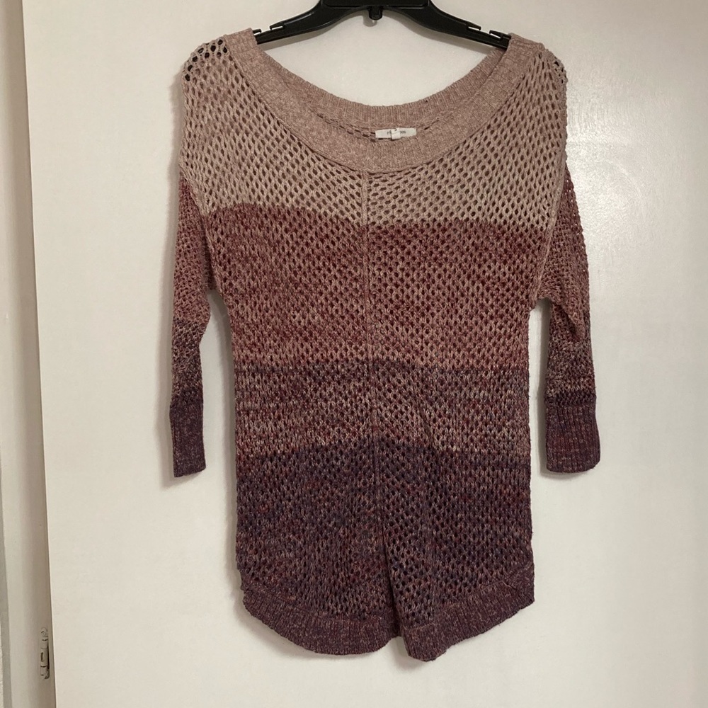 Maurices open weave sweater